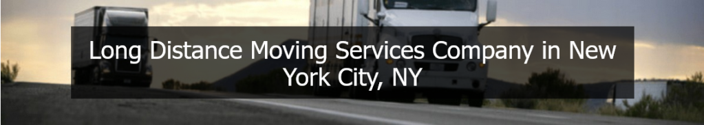 New York Moving Services Company